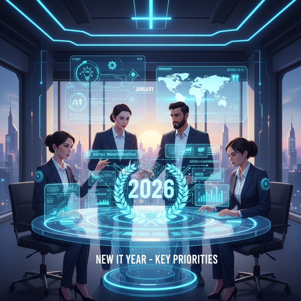 С чего начать IT-год: ключевые приоритеты для бизнеса в январе