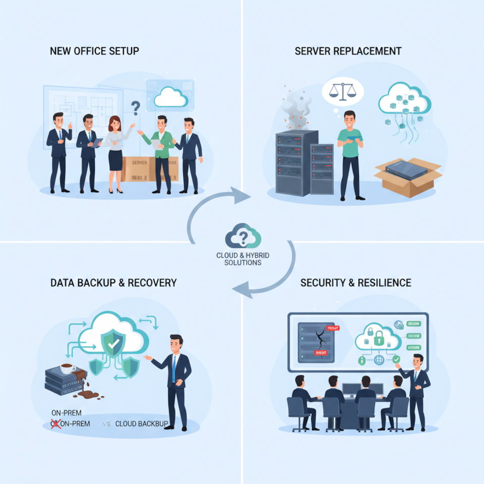 Cloud solutions or local infrastructure?