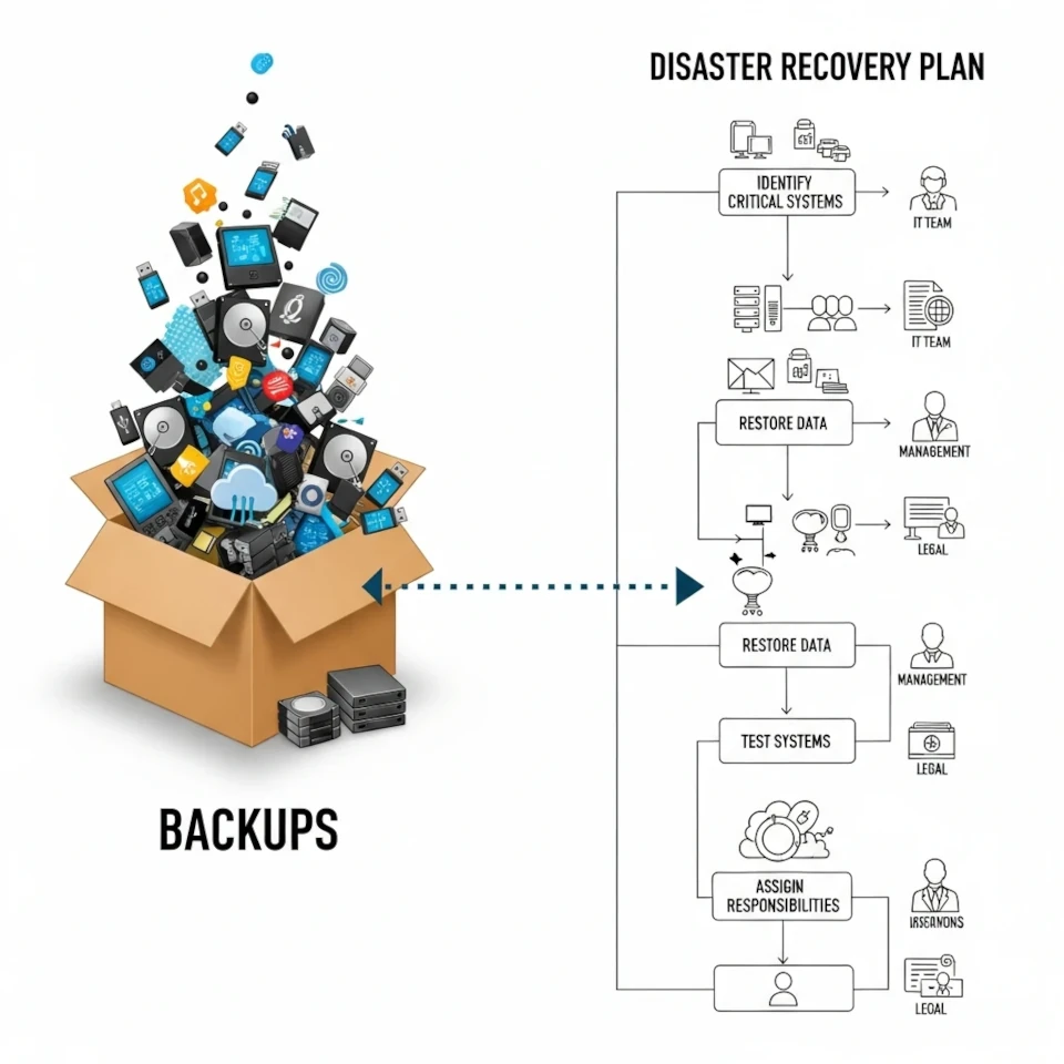 Disaster recovery plan for the company