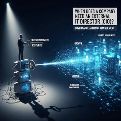 When does a company need an external CIO?
