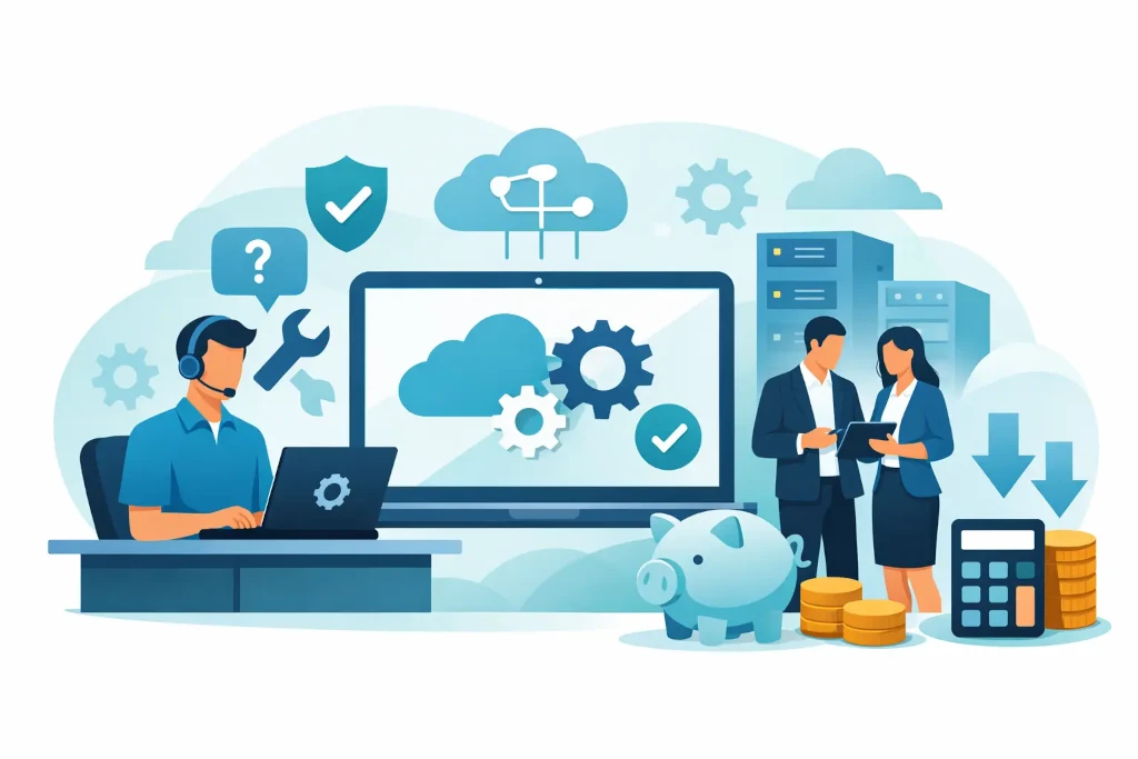 Company IT support without unnecessary costs