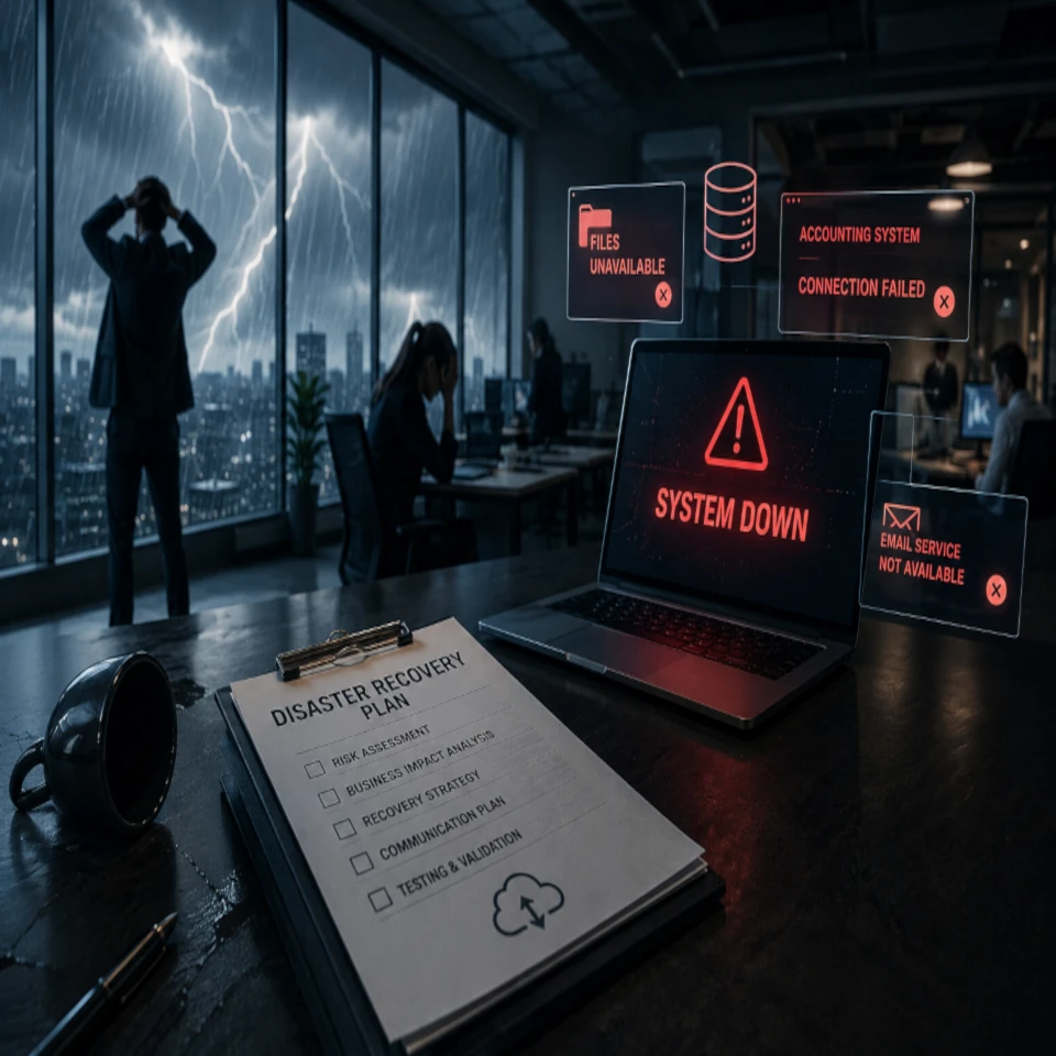 How to prepare a disaster recovery plan